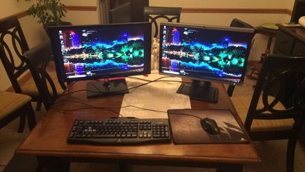 Duel monitor gaming pc