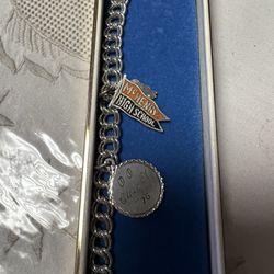 Silvertone Mens Bracelet.