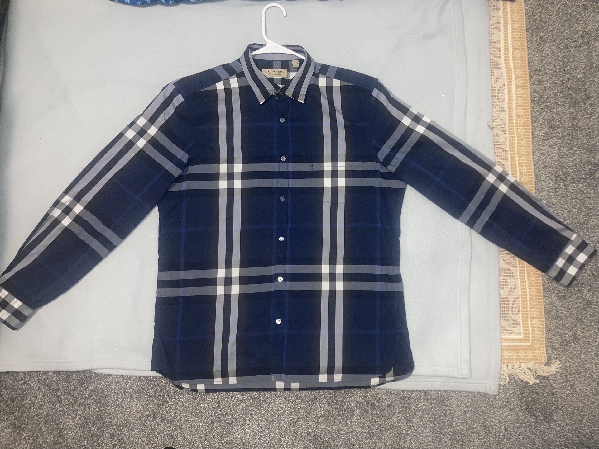Burberry Stretch Cotton Poplin Shirt