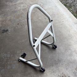 Motorcycle lift jack stand