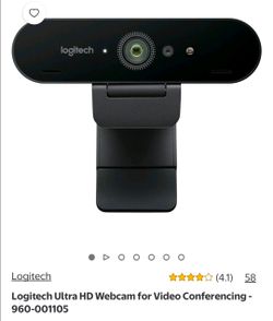 Logitech Brio ultra hd webcam