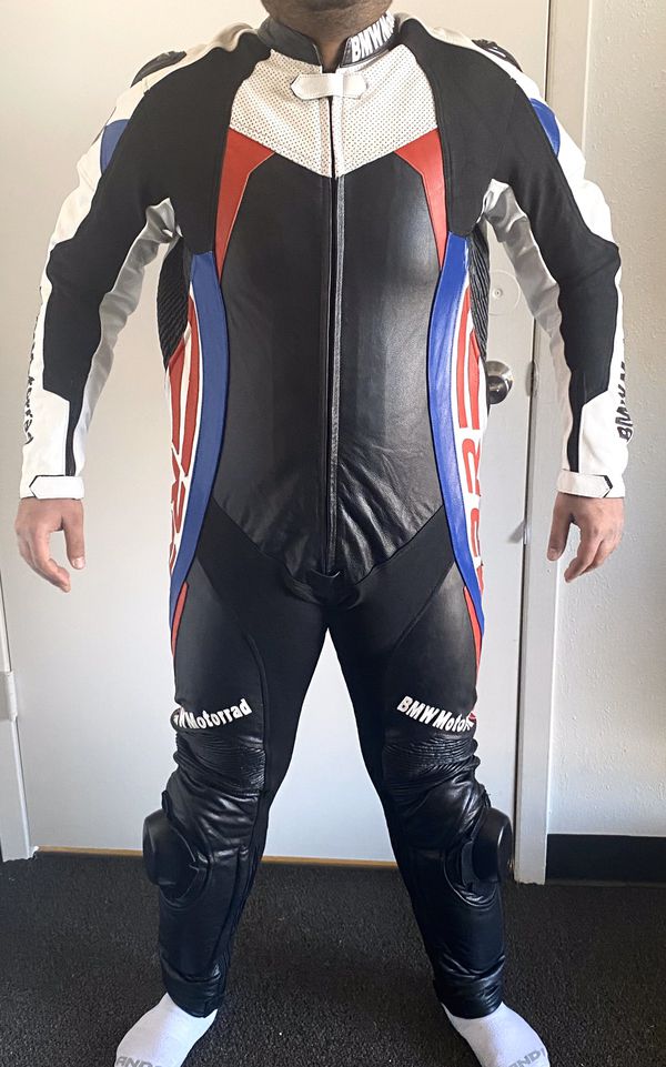 BMW Men Motorcycle CE Approved Leather Racing Suit for Sale in Austin