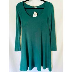 Lush Cute Pine Green Dress 