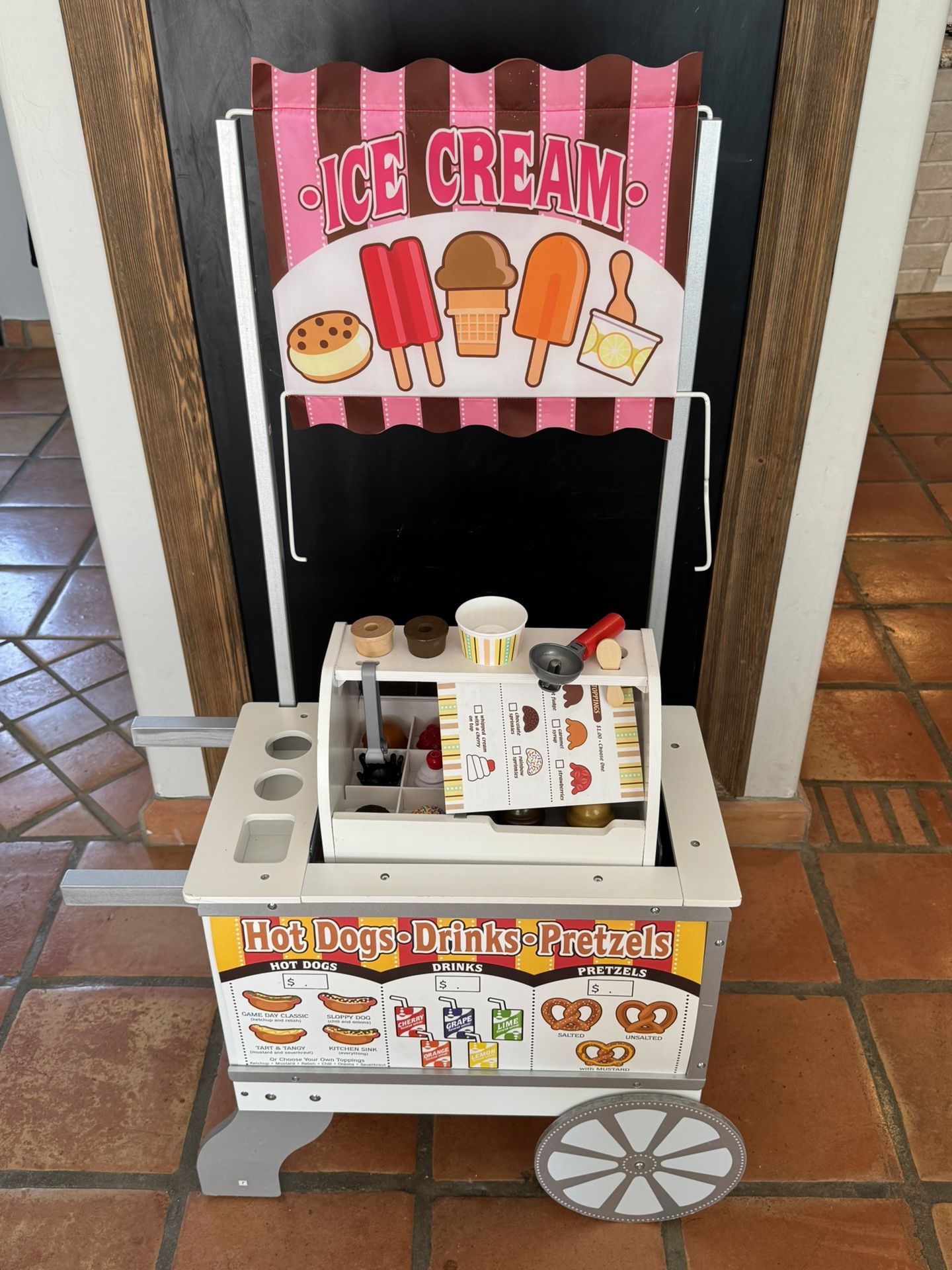 Melissa And Doug Ice Cream Cart
