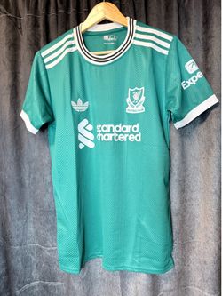 LIVERPOOL MEN’S GREEN THIRD SOCCER JERSEY SHORT SLEEVE SIZE L