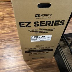 Noritz Tankless Gas Water Heater EZ98DV