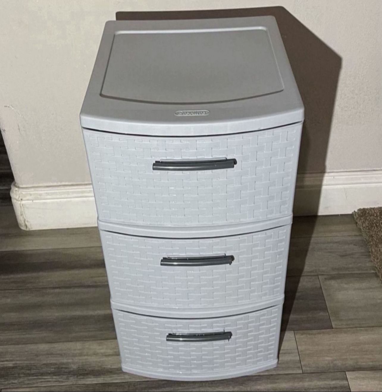 Sterilite 3-Drawer Plastic Storage Unit 💵 Sterilite Cajonera de Plastico de 3 Cajones