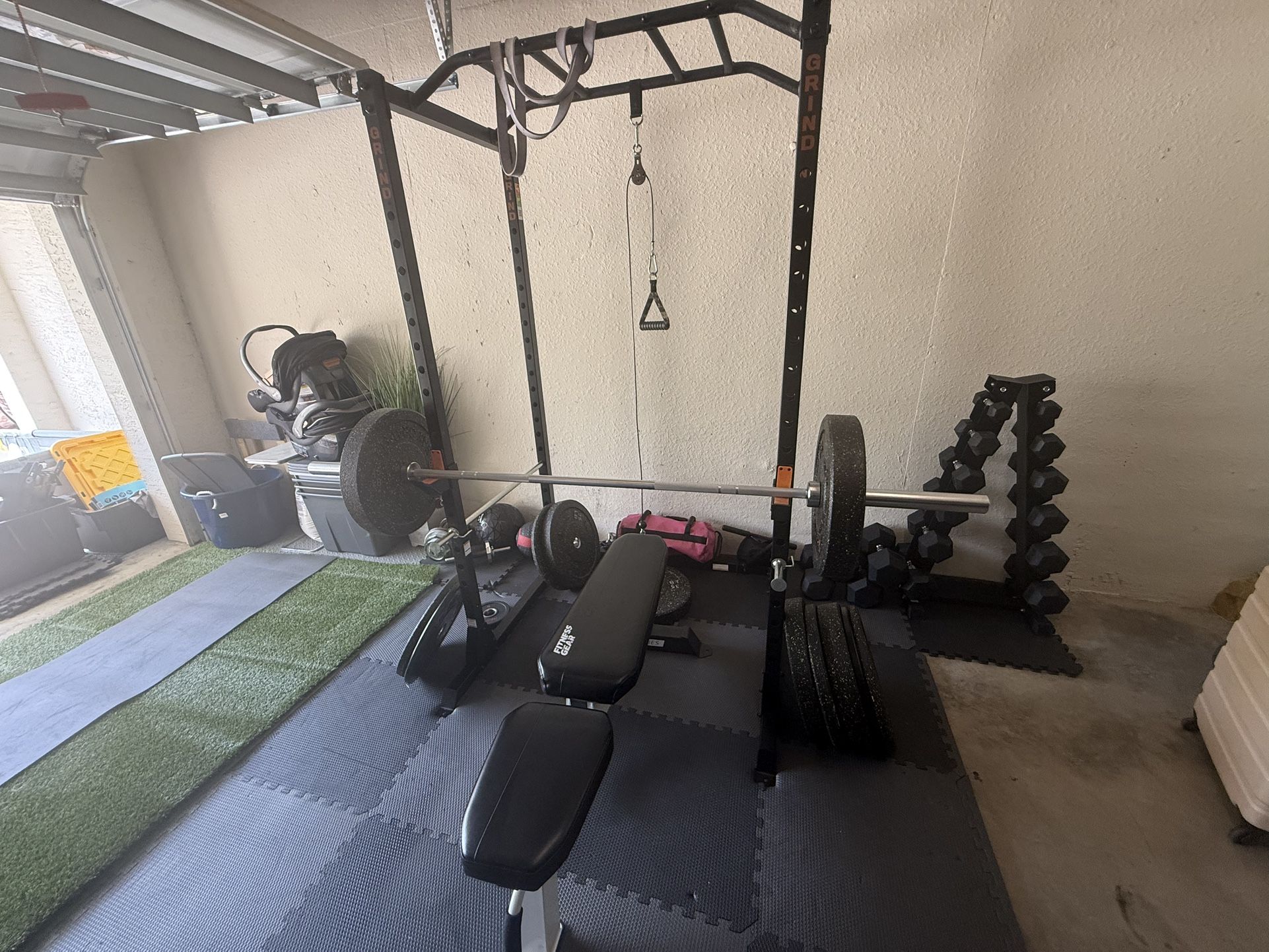 Gym Equipment.