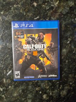 Call Of Duty Black Ops 4 For PS4
