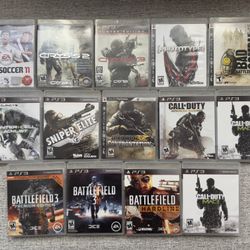 PS3 Games Bundle 
