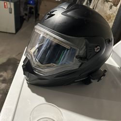 Bike Helmet (with bluetooth headphones and microphone)