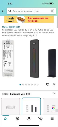 Controlador De Luz Led De Color 