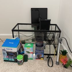 10 Gallon Fish Tank( Complete Starter Kit)