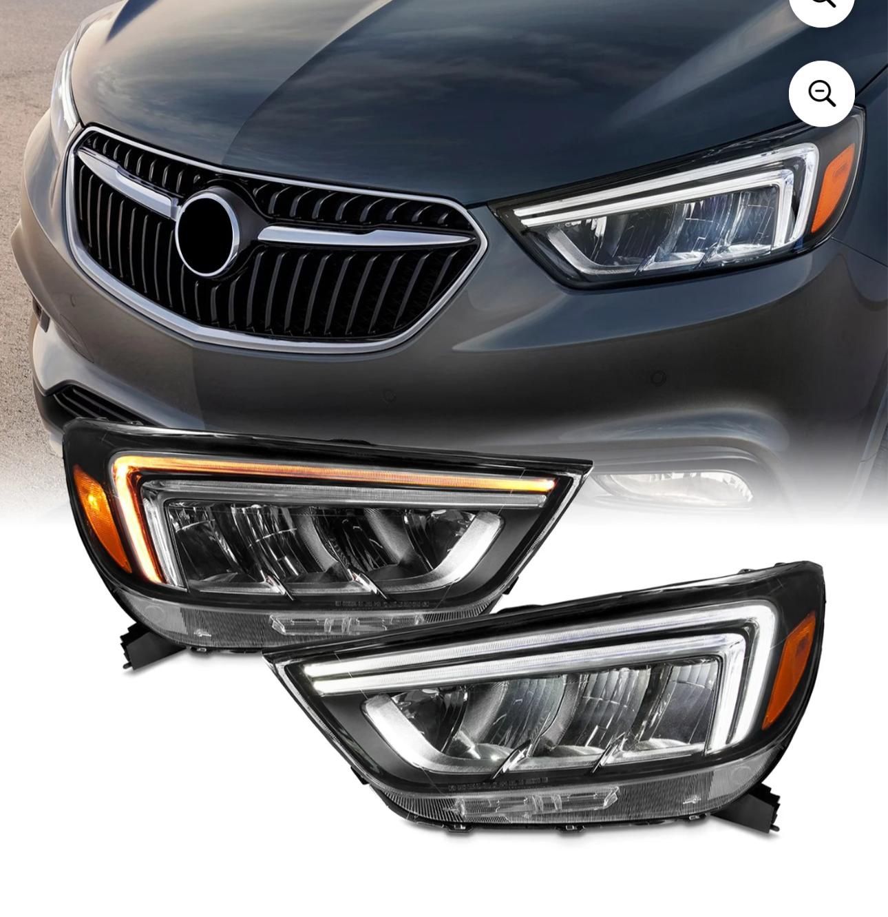 Buick Encore OE Style Switchback DRL Headlights Headlamps Passenger + Driver Side
