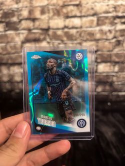 Topps Chrome UEFA Champions League Marcus Thuram Inter Milan #98 /299