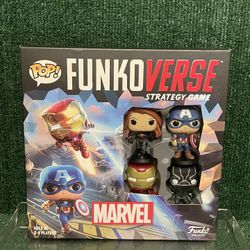 FunkoVerse Strategy Game Marvel Edition Avengers Limited Chase New .