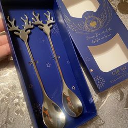 Reindeer Antler Spoon Gift Set