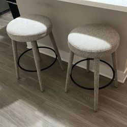 Light Gray Bar Stools 