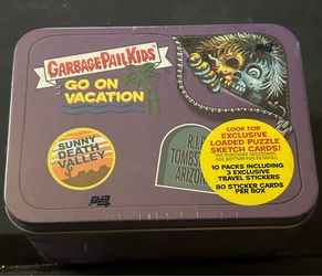 2023 Topps Garbage Pail Kids GPK Go On Vacation Blaster Tins NEW SEALED Dead Ted
