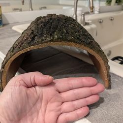 Fake log/dome