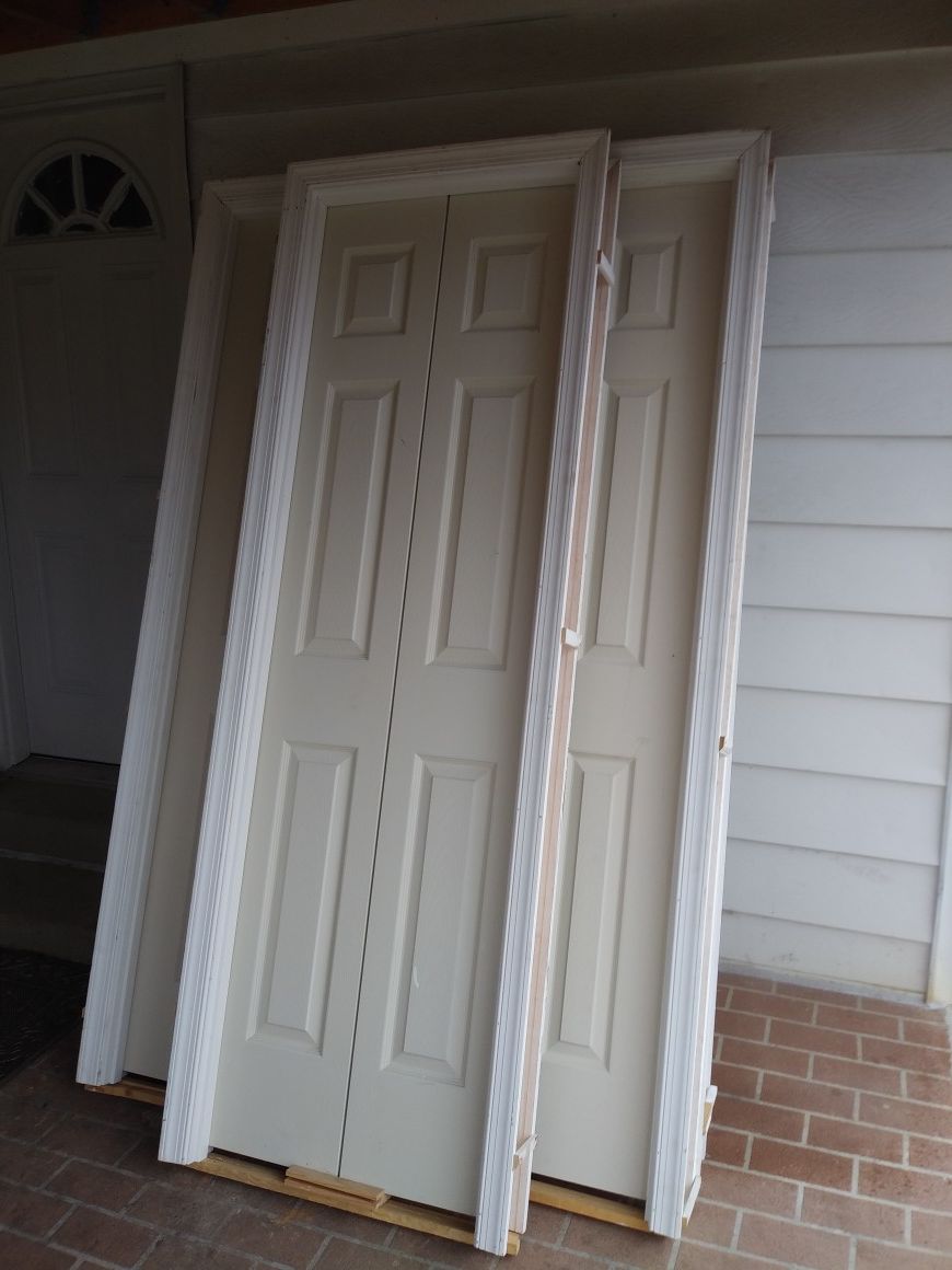 1 Brand new double doors 24×80