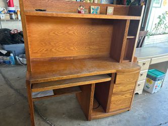 Wood desk