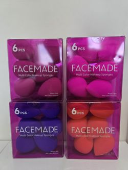 Facemade Multi Color Makeup Sponges