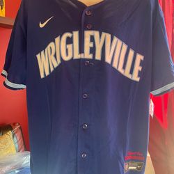 Chicago Cubs Nico Hoerner #2 Navy Blue City Connect  Everything Must Go $28 Ea. Or 2 For $50