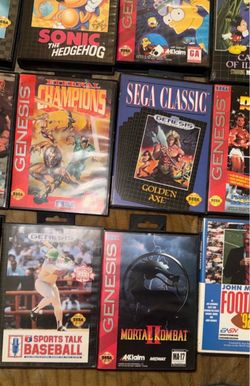 SEGA GENESIS GAMES