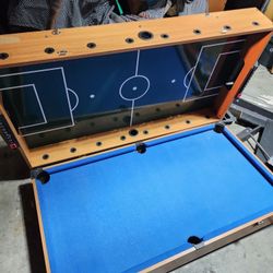 10 In 1 Multi game Table (POOL * FOOS Ball * FREE DELIVERY 