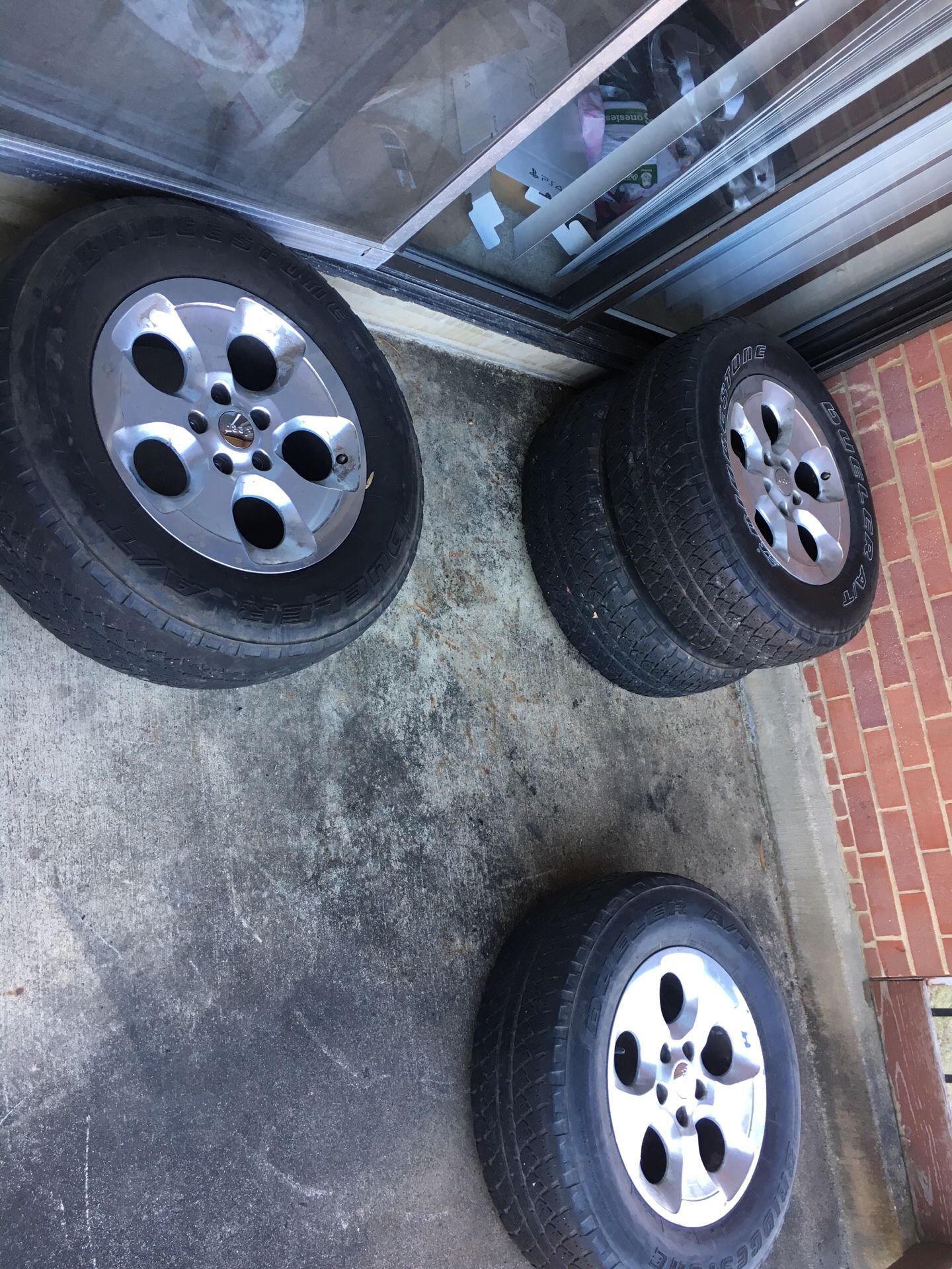 18 inch jeep tires and rims