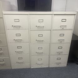 OFFICE/HOME FILE CABINET 4 DRAWERS METAL FILE 