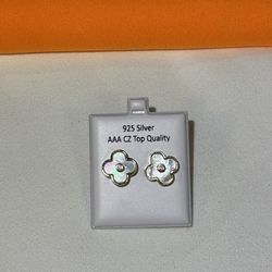2 Clover Earrings - 925 silver - New ✨