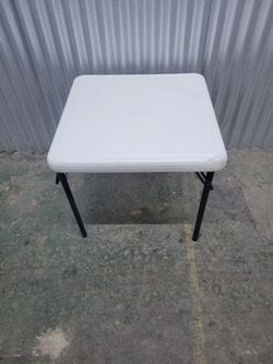 Lifetime White Folding Table
