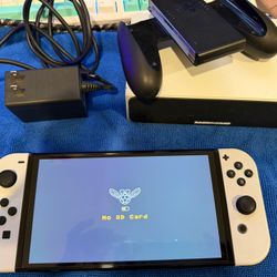 Nintendo Switch OLED Modchip Installed