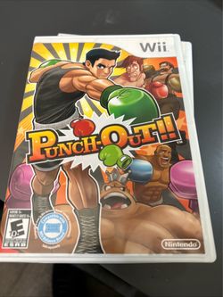 Punch-Out Wii Game 2009 TESTED Complete Manual Included