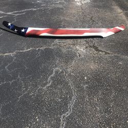 Bug Deflector American Flag Fits Chevy Or GMC. May Fit 04-06 Expedition 