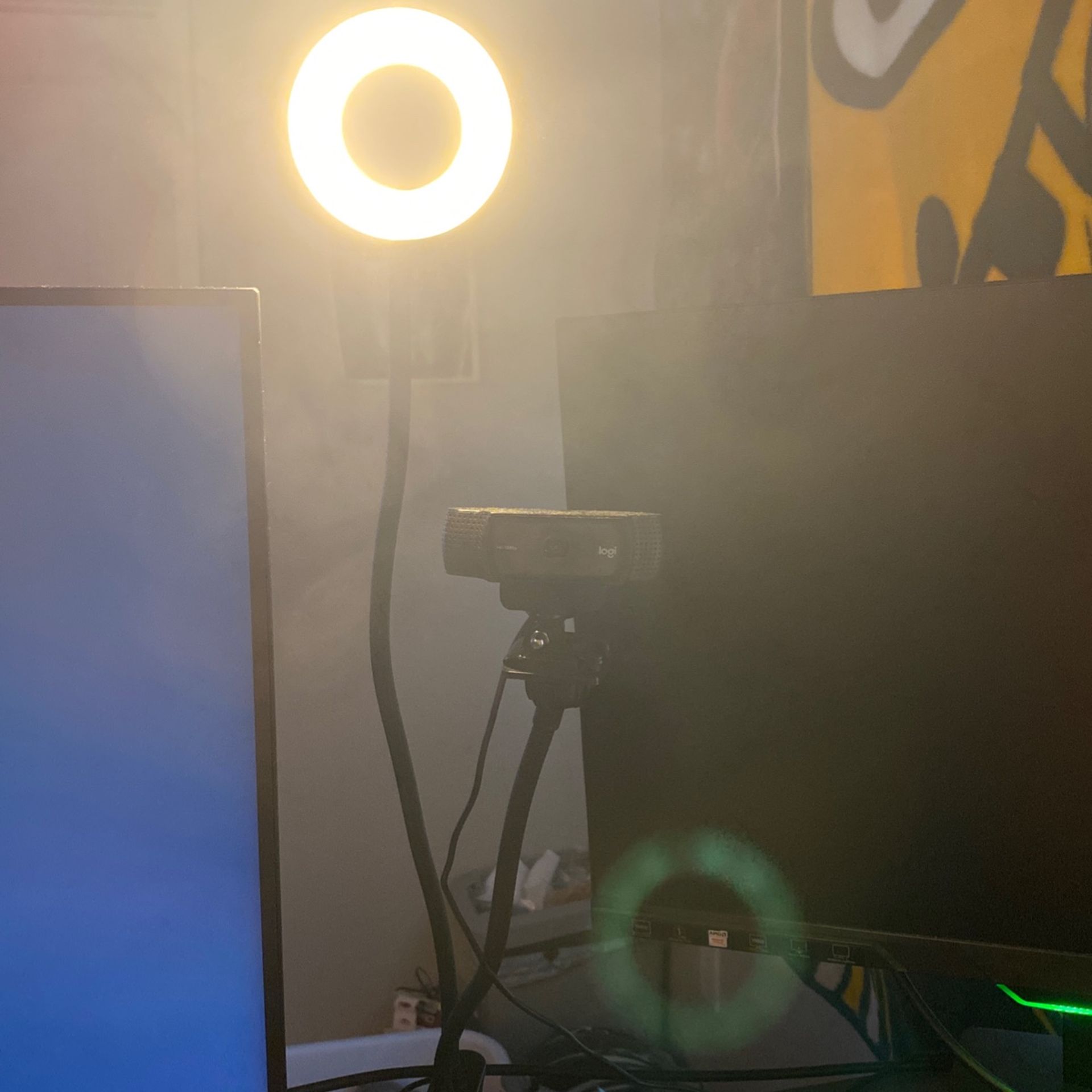 Ring Light With LG C920 Pro