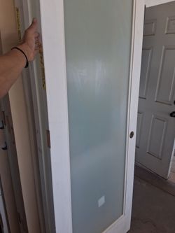 frost glass lite interior door