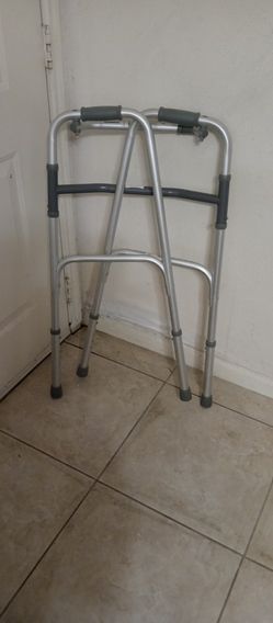 Adult folding walker