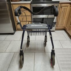 Dolomite Walker On Wheels W/ Basket And Seat