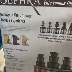 Sephra Fondue Fountain - 75.00 Or Best Offer
