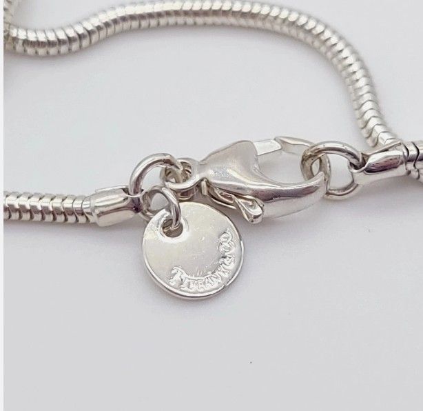 Vintage Tiffany & Co. Sterling Silver 2"mm Snake Chain 30' Necklace