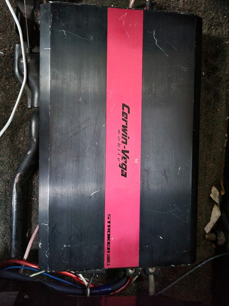 Cerwin Vega Sttoker 1000.1 D Amp Bass