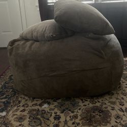 2 Large Microfiber Bean Bags