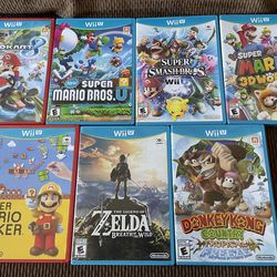 Wii U  Games