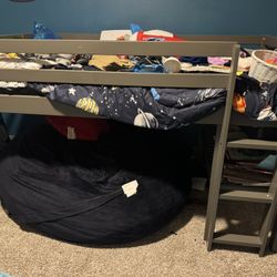 Never Used Twin Mattress & Frame 