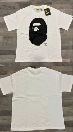 BAPE Big SIZE MEDIUM & LARGE Ape Head White T-Shirt