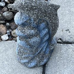 Adorable stone dolphin Statue