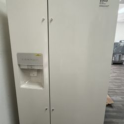 33”wide Side By Side Refrigerator With Water/ice Dispenser 
